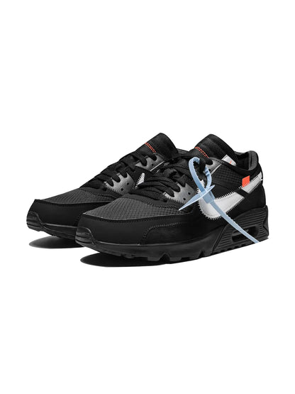 Nike X Off-White The 10: Air Max 90 Black Sneakers floriamart.shop