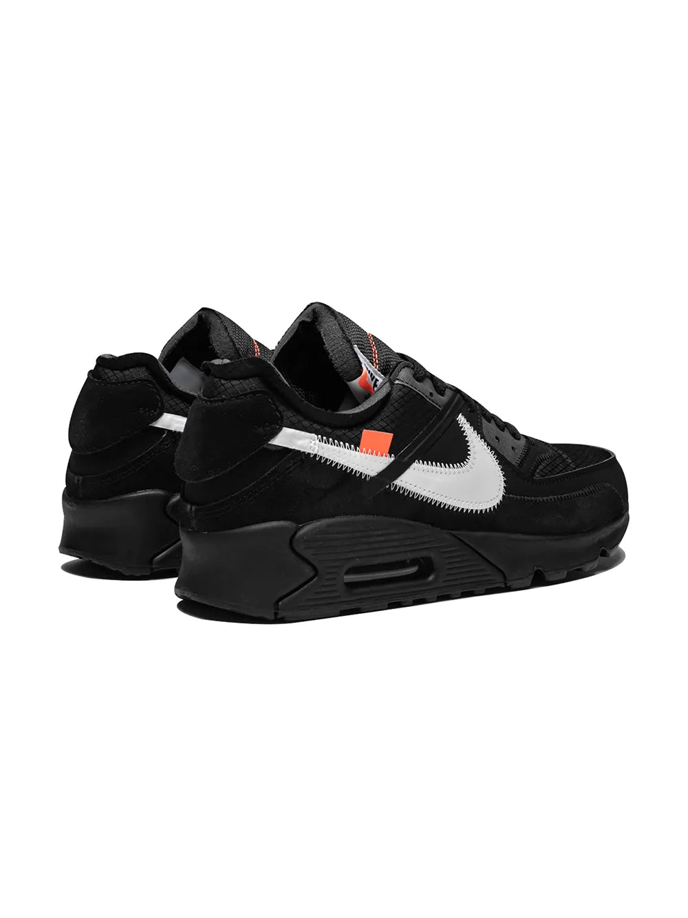 Nike X Off-White The 10: Air Max 90 Black Sneakers floriamart.shop