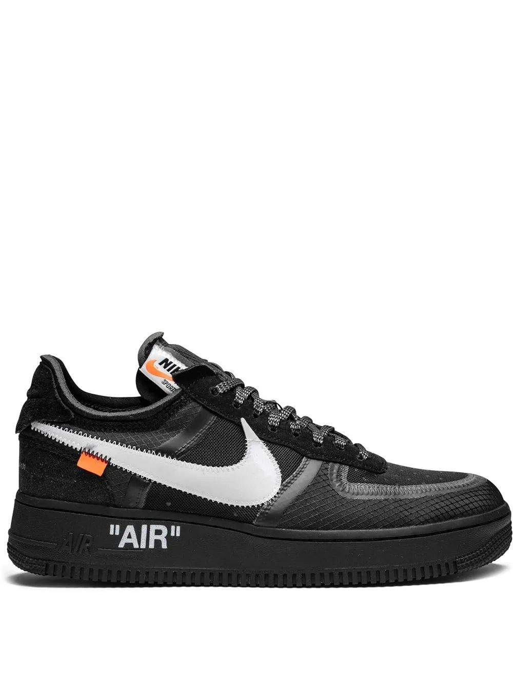 Nike X Off-White The 10: Air Force 1 Low Black Sneakers floriamart.shop
