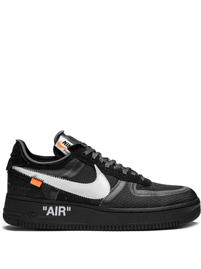 Nike X Off-White The 10: Air Force 1 Low Black Sneakers floriamart.shop