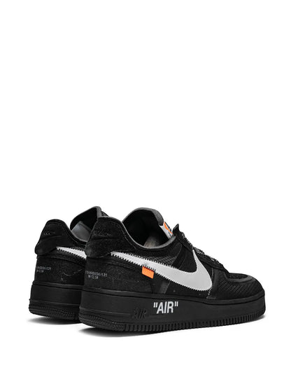 Nike X Off-White The 10: Air Force 1 Low Black Sneakers floriamart.shop
