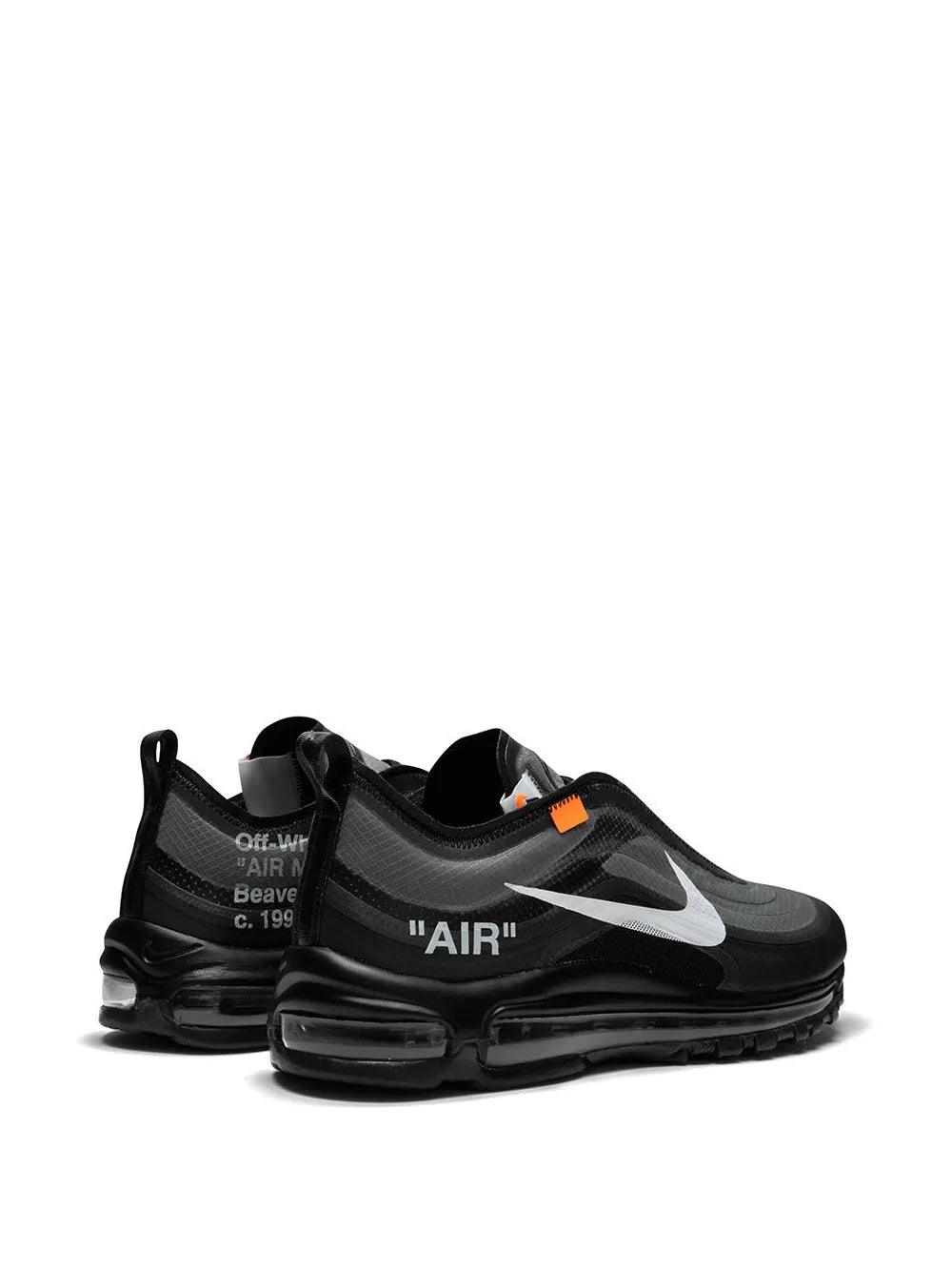 Nike X Off-White Air Max 97 Og Black Sneakers floriamart.shop