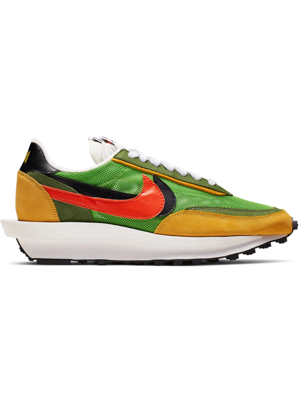 Nike X Sacai Ldwaffle Green Gusto Sneakers floriamart.shop