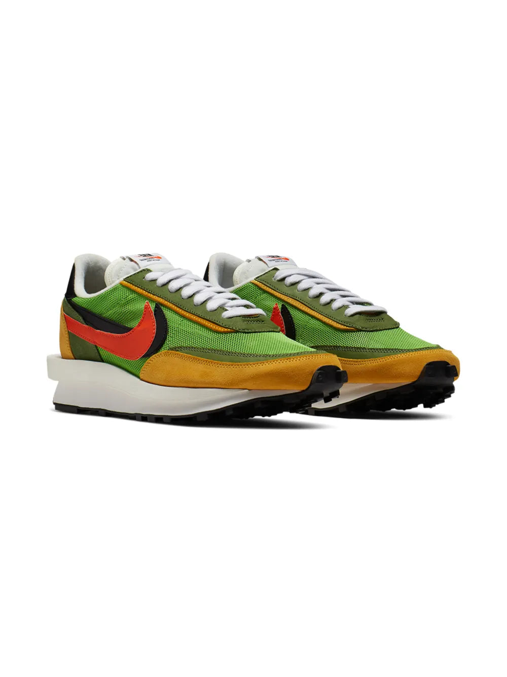 Nike X Sacai Ldwaffle Green Gusto Sneakers floriamart.shop
