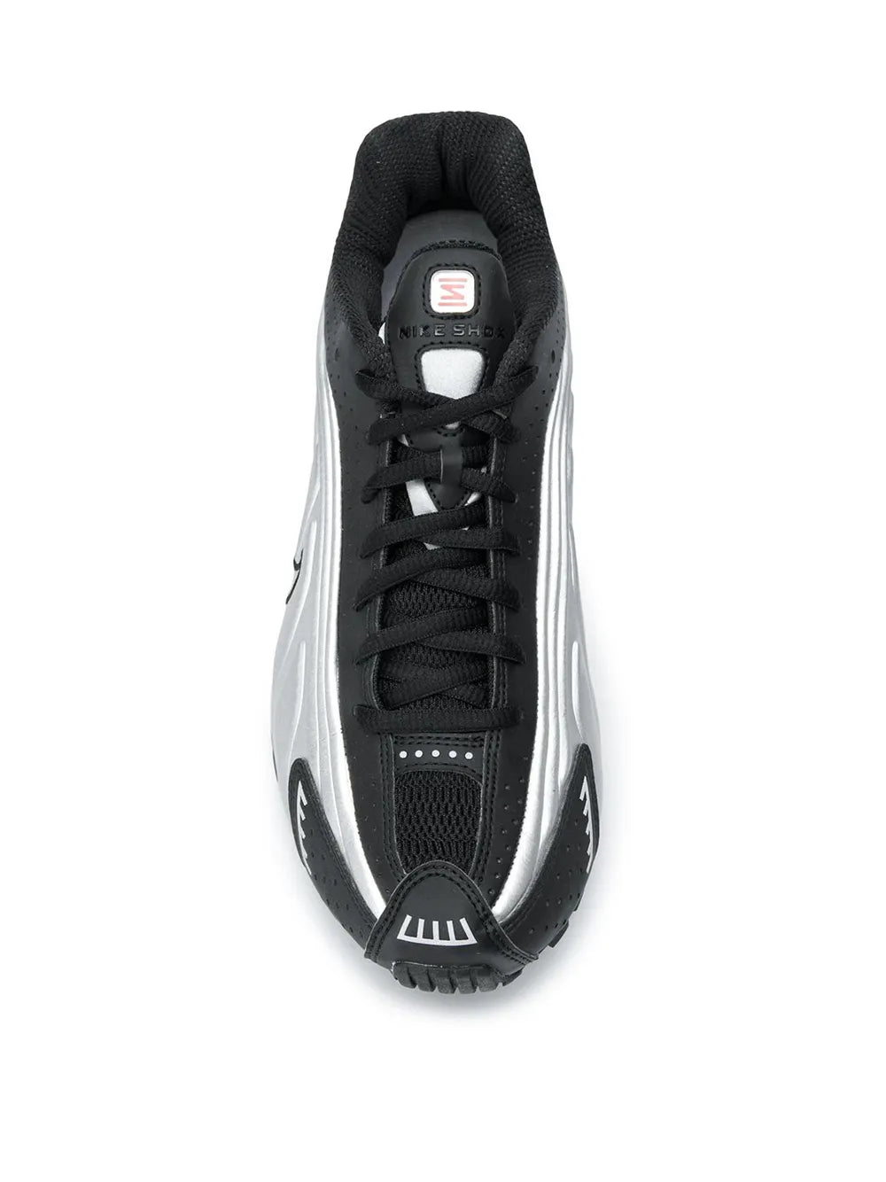 Nike Shox R4 Black/Metallic Silver Sneakers floriamart.shop