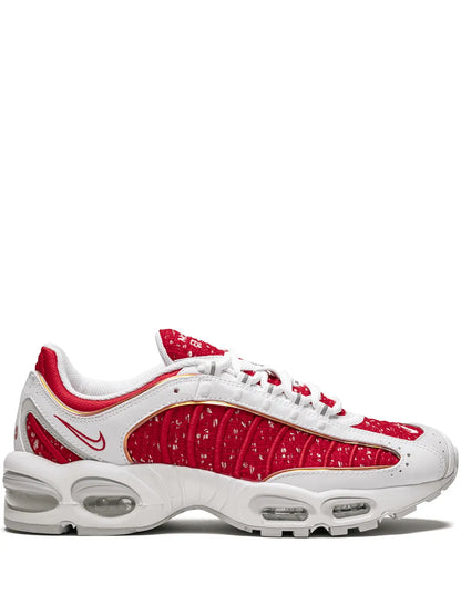 Nike X Supreme Air Max 98 Tailwind 4 White/Red Sneakers floriamart.shop
