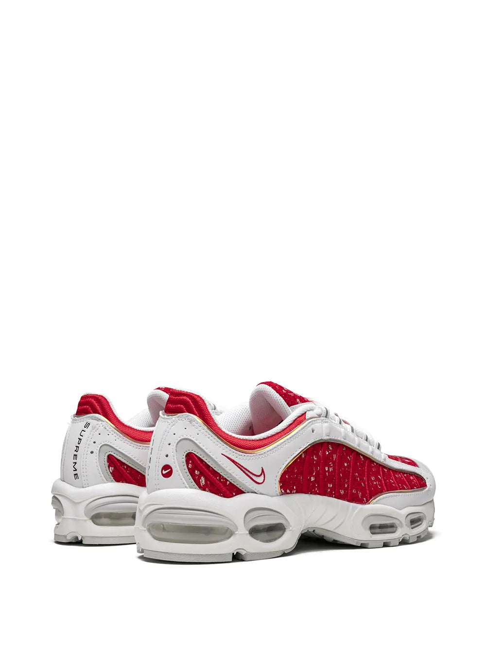 Nike X Supreme Air Max 98 Tailwind 4 White/Red Sneakers floriamart.shop