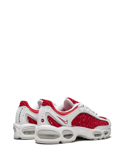 Nike X Supreme Air Max 98 Tailwind 4 White/Red Sneakers floriamart.shop