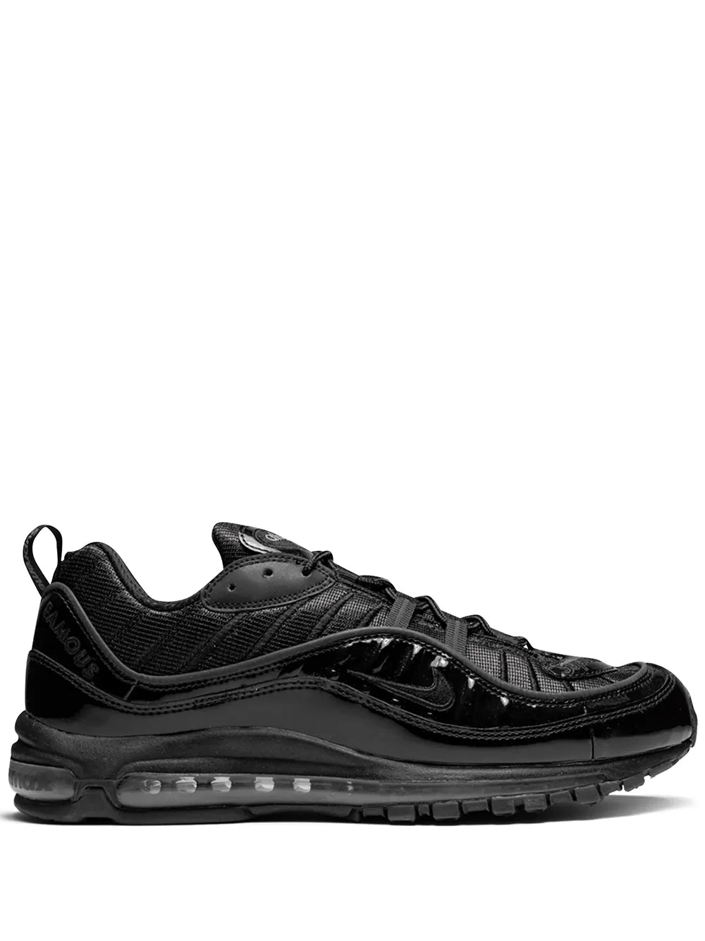 Nike X Supreme Air Max 98 Black Sneakers floriamart.shop