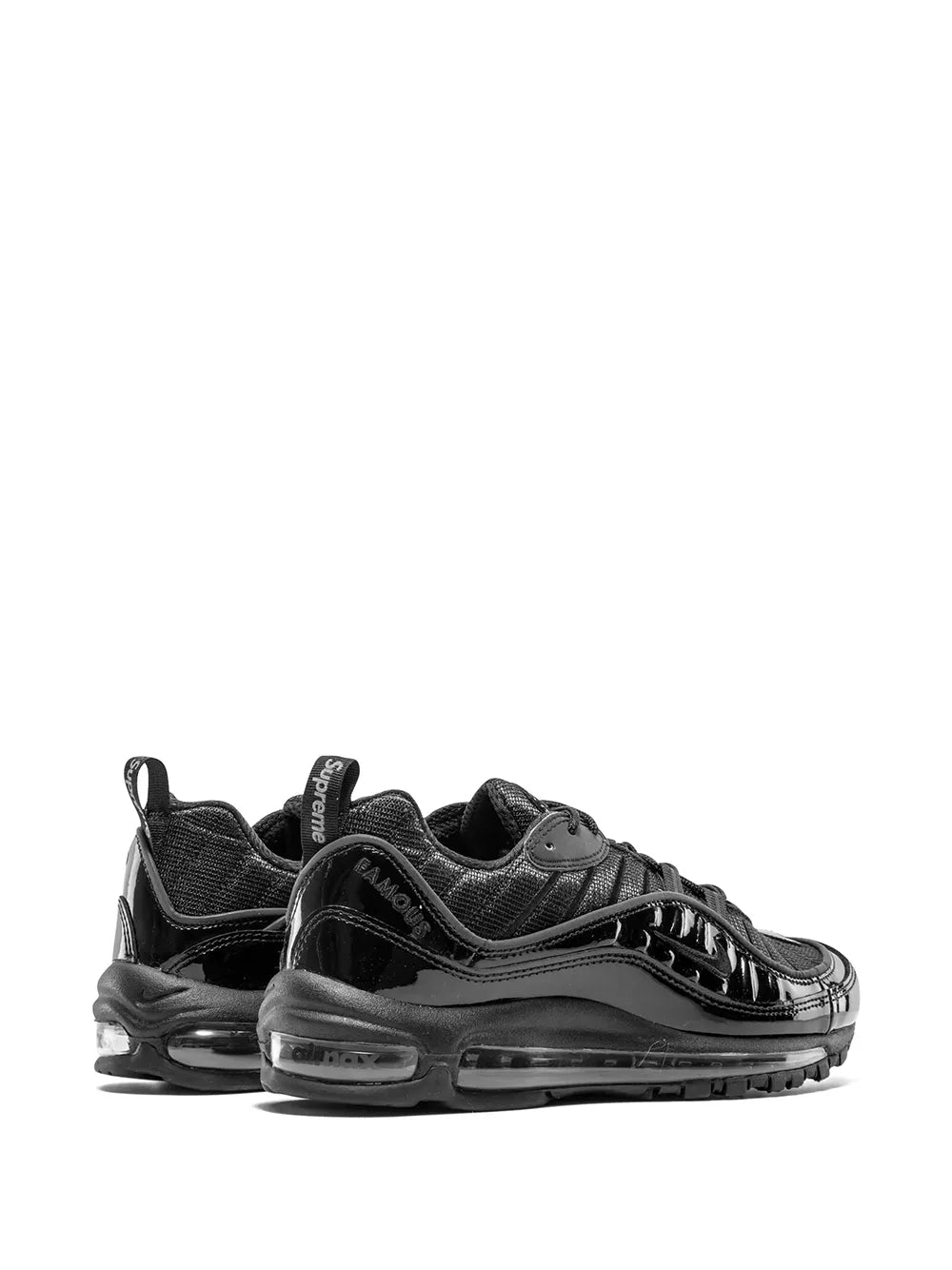 Nike X Supreme Air Max 98 Black Sneakers floriamart.shop