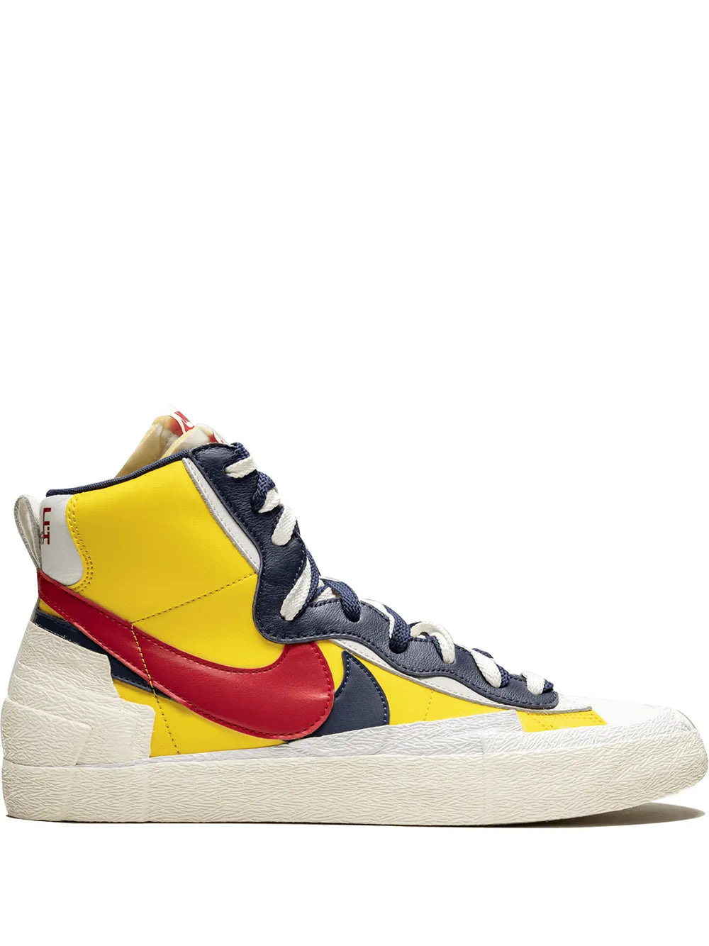 Nike X Sacai Blazer Mid Varsity Maize Sneakers floriamart.shop
