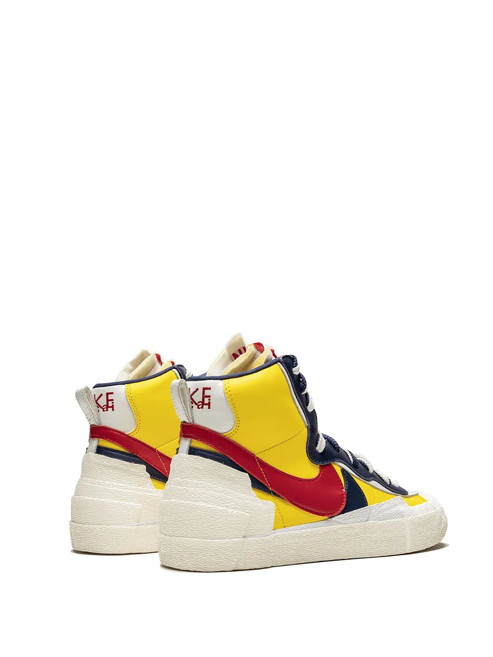 Nike X Sacai Blazer Mid Varsity Maize Sneakers floriamart.shop