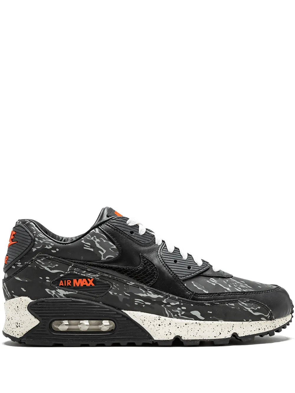 Nike X Atmos Air Max 90 Premium Black Tiger Camo Sneakers floriamart.shop