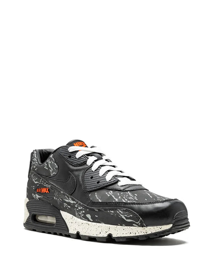 Nike X Atmos Air Max 90 Premium Black Tiger Camo Sneakers floriamart.shop