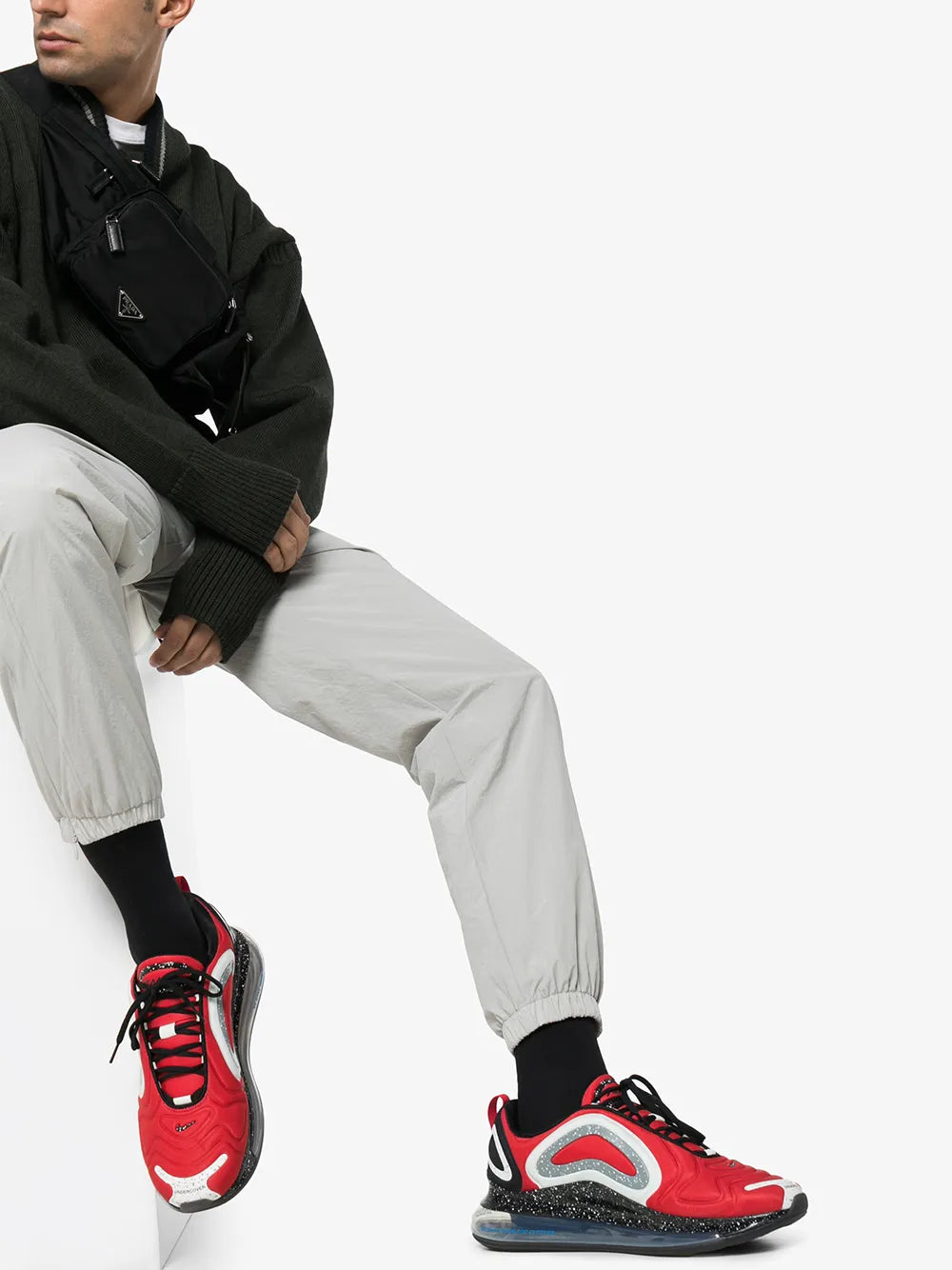 Nike X Undercover Air Max 720 Red Sneakers floriamart.shop