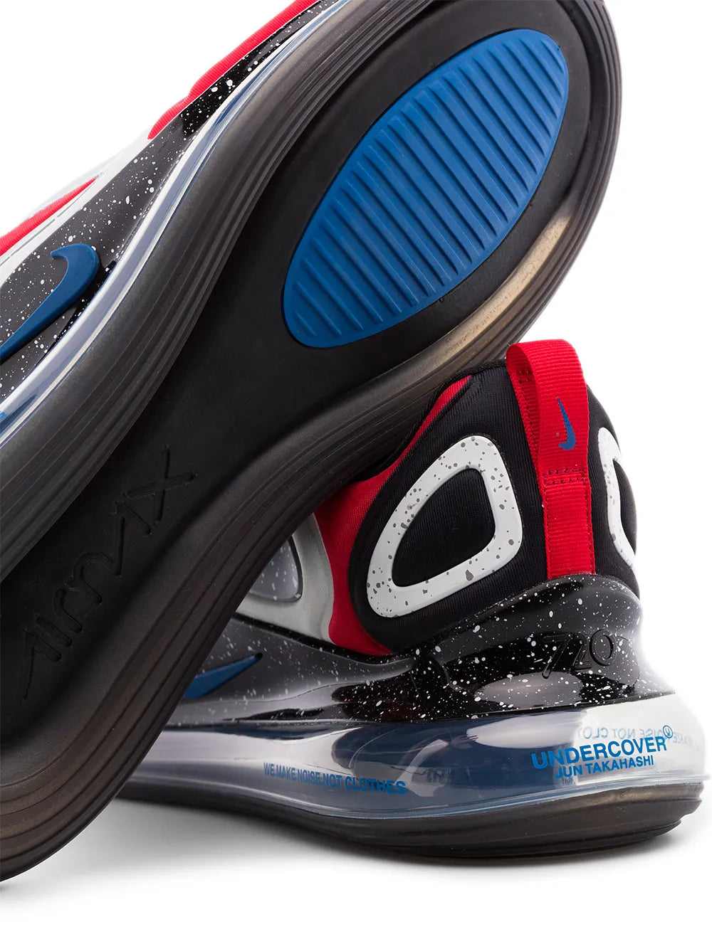 Nike X Undercover Air Max 720 Red Sneakers floriamart.shop