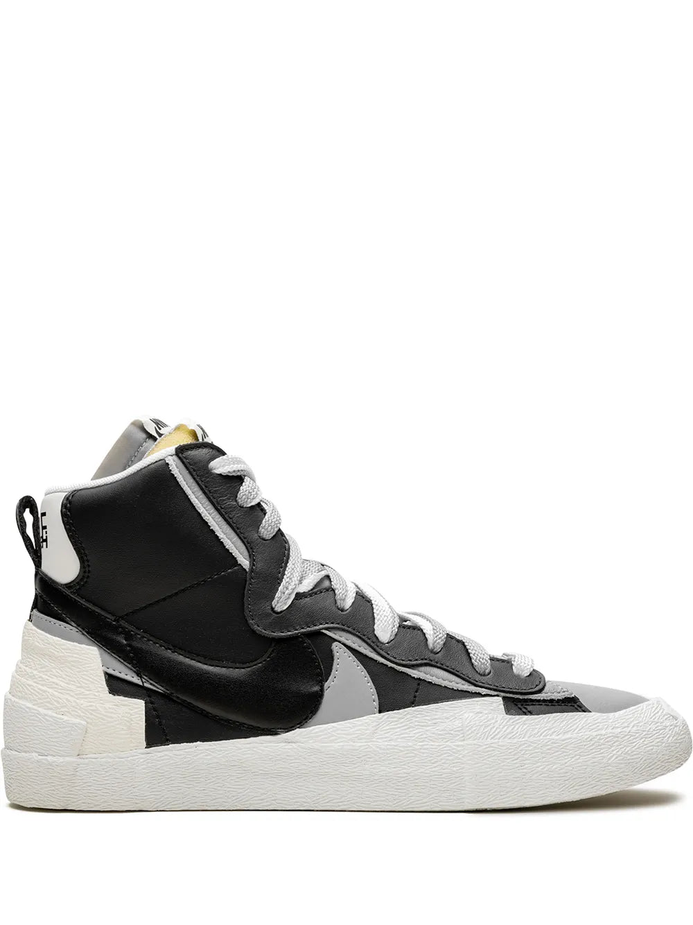 Nike X Sacai Blazer Mid Black/Grey Sneakers floriamart.shop