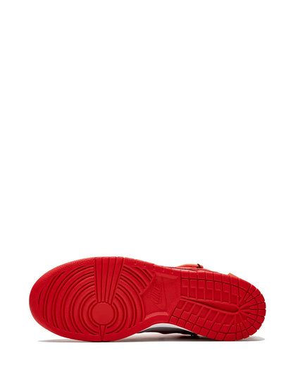 Nike X Off-White Dunk Low University Red Sneakers floriamart.shop