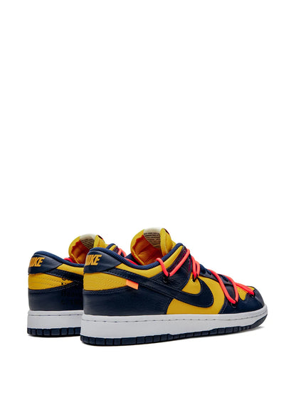Nike X Off-White Dunk Low University Gold Sneakers floriamart.shop
