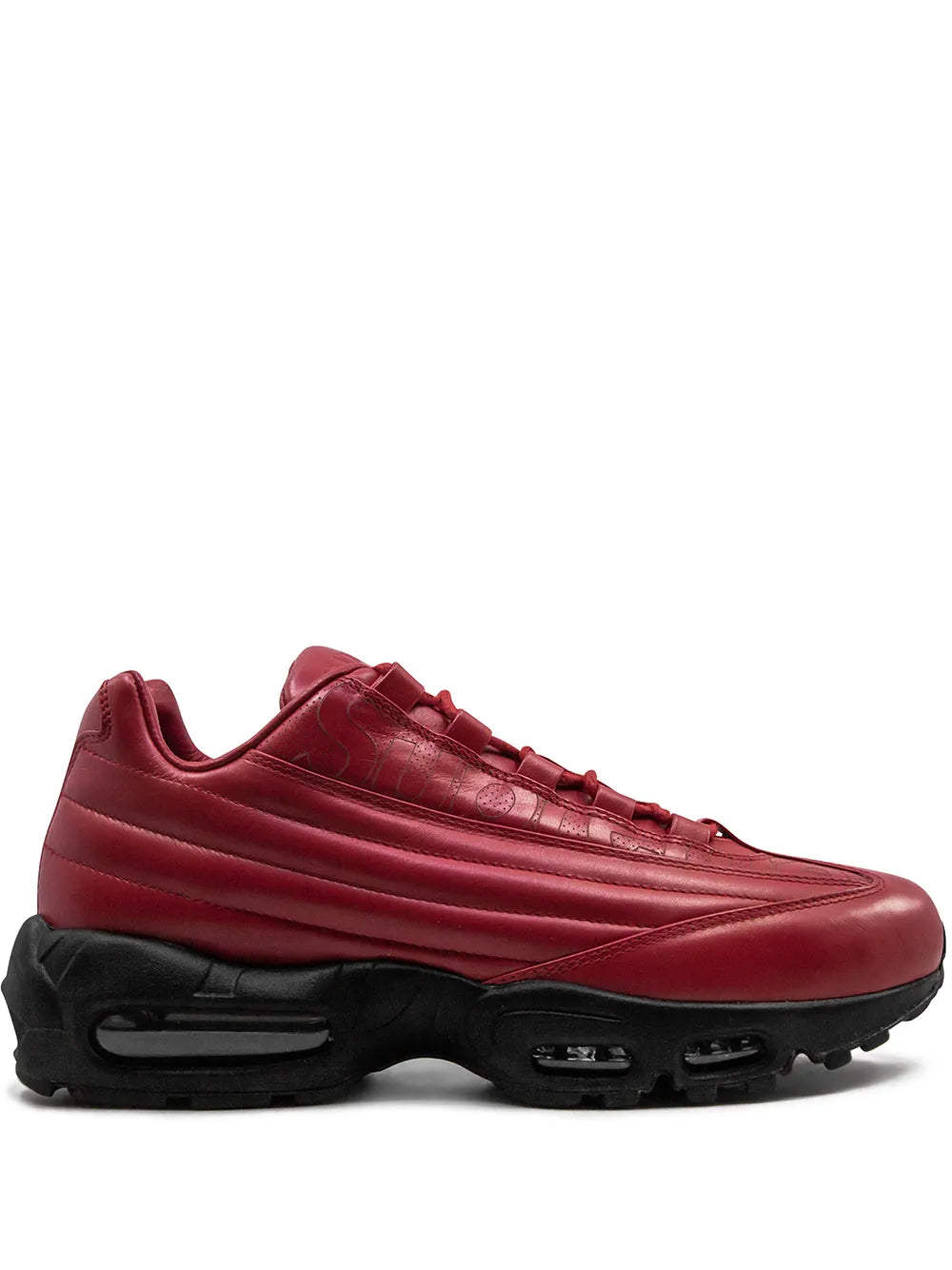 Nike X Supreme Air Max 95 Lux Red Sneakers floriamart.shop