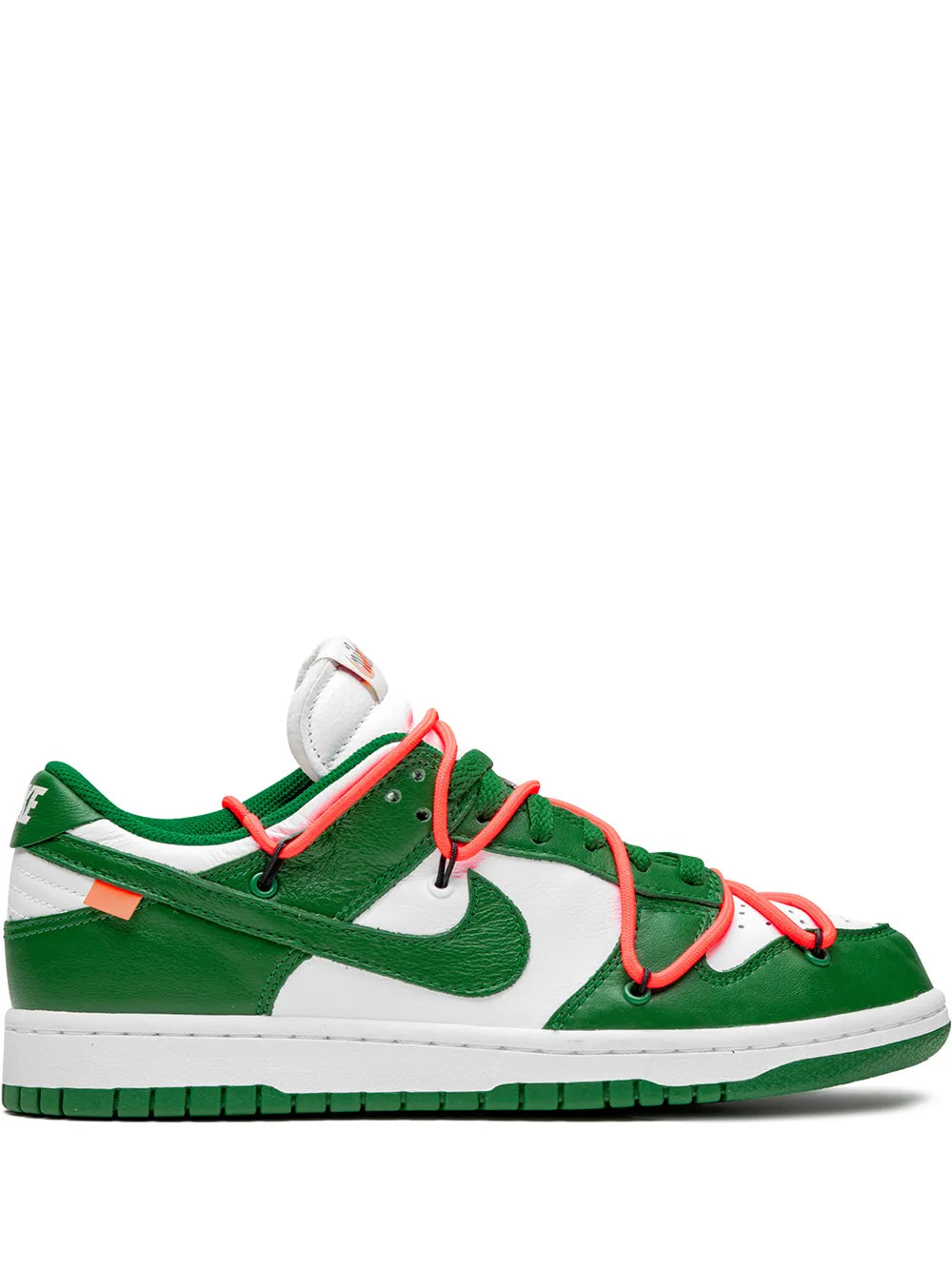 Nike X Off-White Dunk Low Pine Green Sneakers floriamart.shop