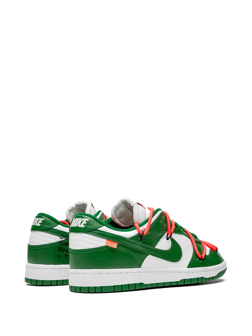 Nike X Off-White Dunk Low Pine Green Sneakers floriamart.shop