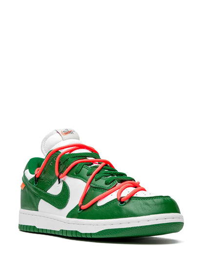 Nike X Off-White Dunk Low Pine Green Sneakers floriamart.shop