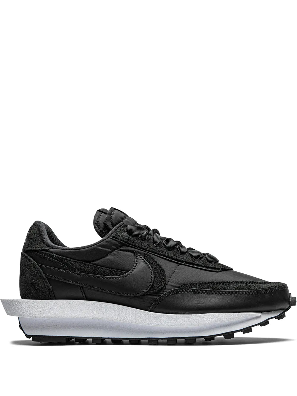 Nike X Sacai Ldwaffle Black Nylon Sneakers floriamart.shop