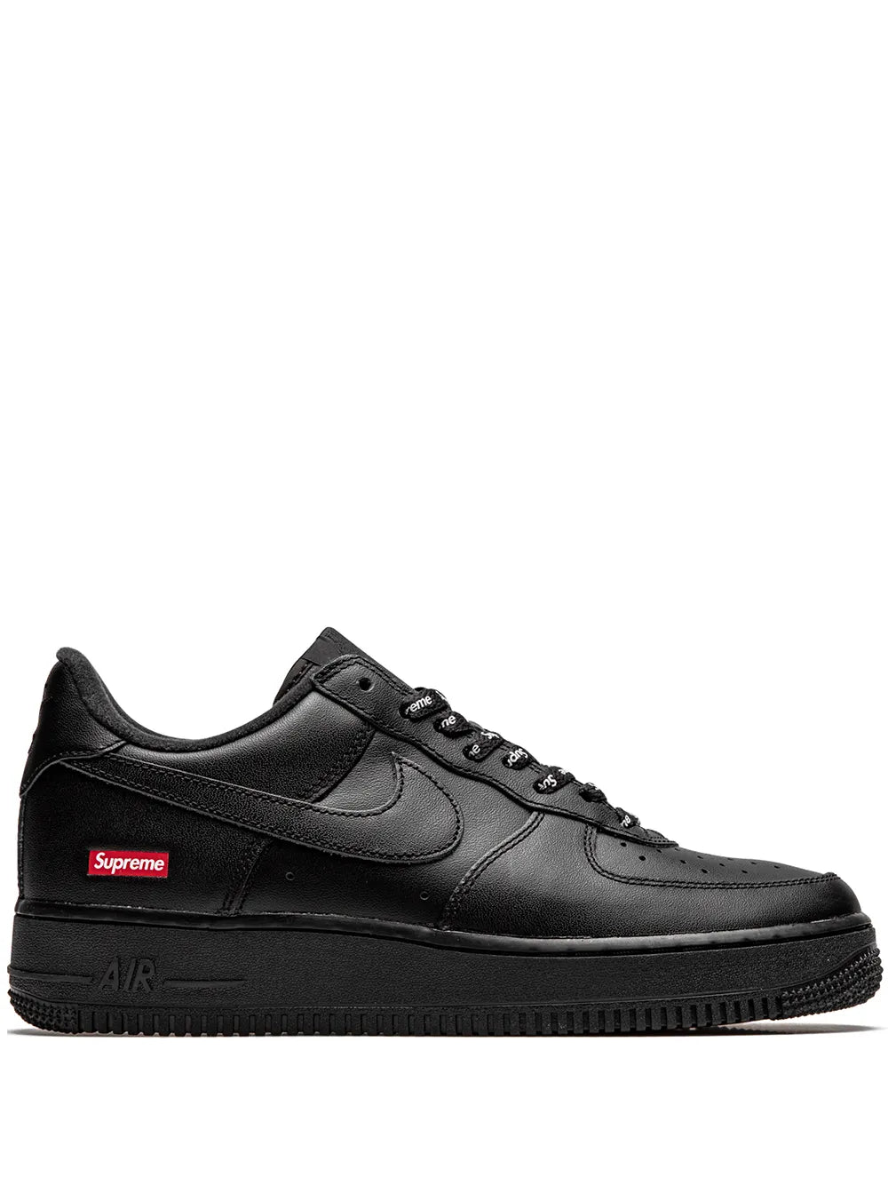 Nike X Supreme Air Force 1 Low Mini Box Logo Black Sneakers floriamart.shop