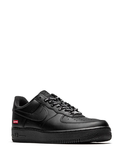 Nike X Supreme Air Force 1 Low Mini Box Logo Black Sneakers floriamart.shop