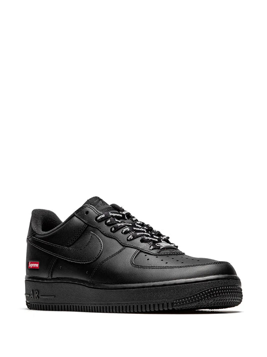 Nike X Supreme Air Force 1 Low Mini Box Logo Black Sneakers floriamart.shop