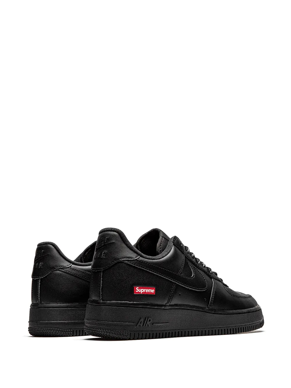 Nike X Supreme Air Force 1 Low Mini Box Logo Black Sneakers floriamart.shop