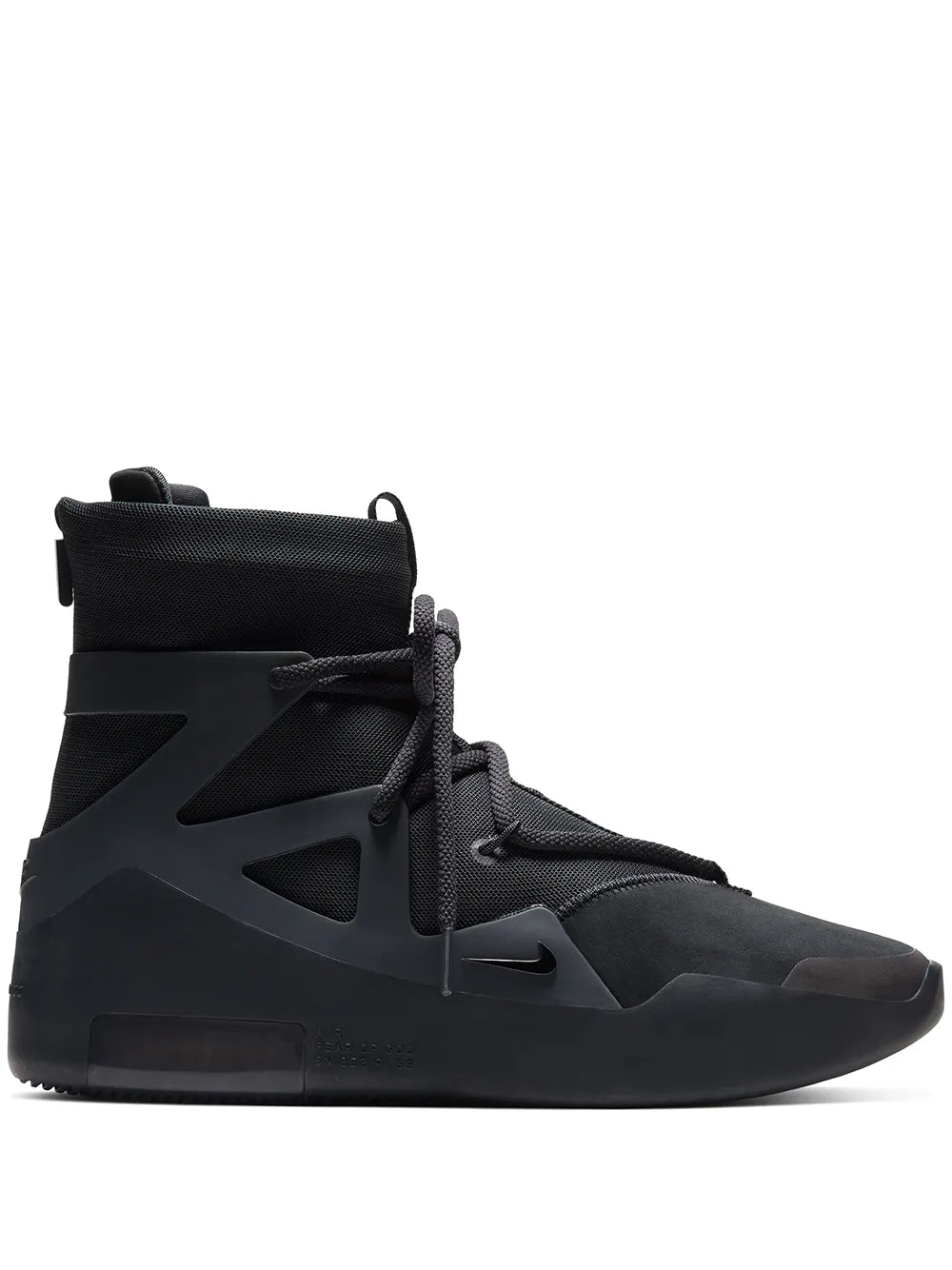 Nike X Fear Of God Air 1 Triple Black Sneakers floriamart.shop