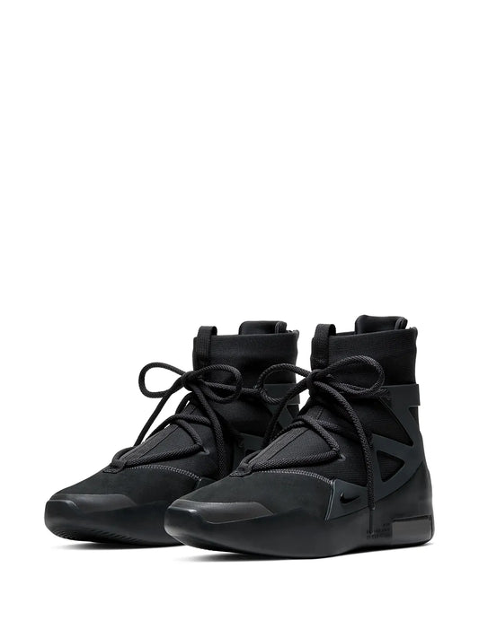 Nike X Fear Of God Air 1 Triple Black Sneakers floriamart.shop