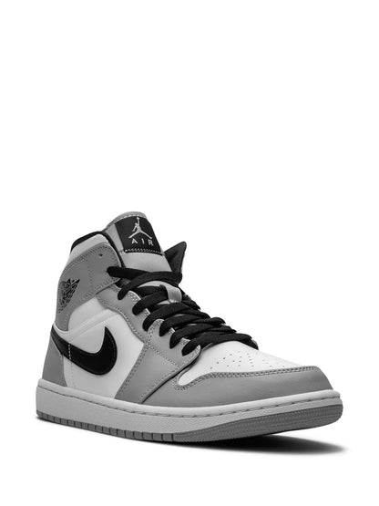 Air Jordan 1 Mid Light Smoke Grey Sneakers