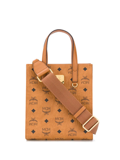 MCMmonogram print tote bag