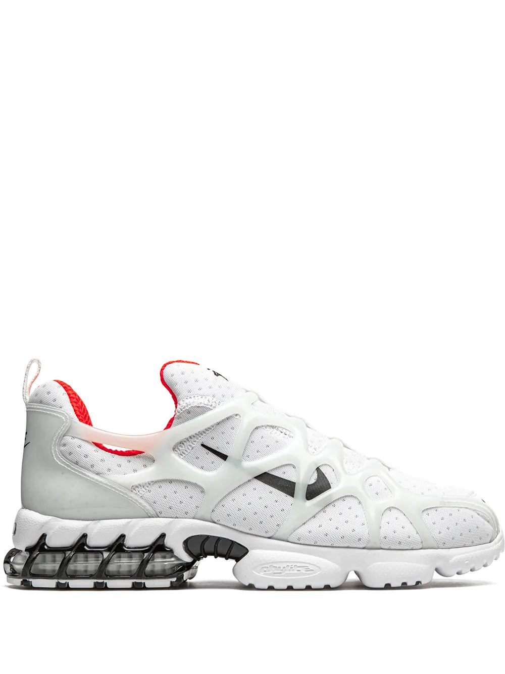 Nike X Stussy Air Zoom Spiridon Kukini Habanero Red Sneakers floriamart.shop