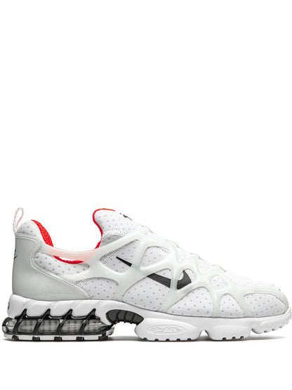 Nike X Stussy Air Zoom Spiridon Kukini Habanero Red Sneakers floriamart.shop