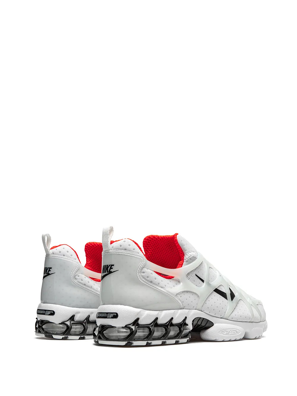 Nike X Stussy Air Zoom Spiridon Kukini Habanero Red Sneakers floriamart.shop