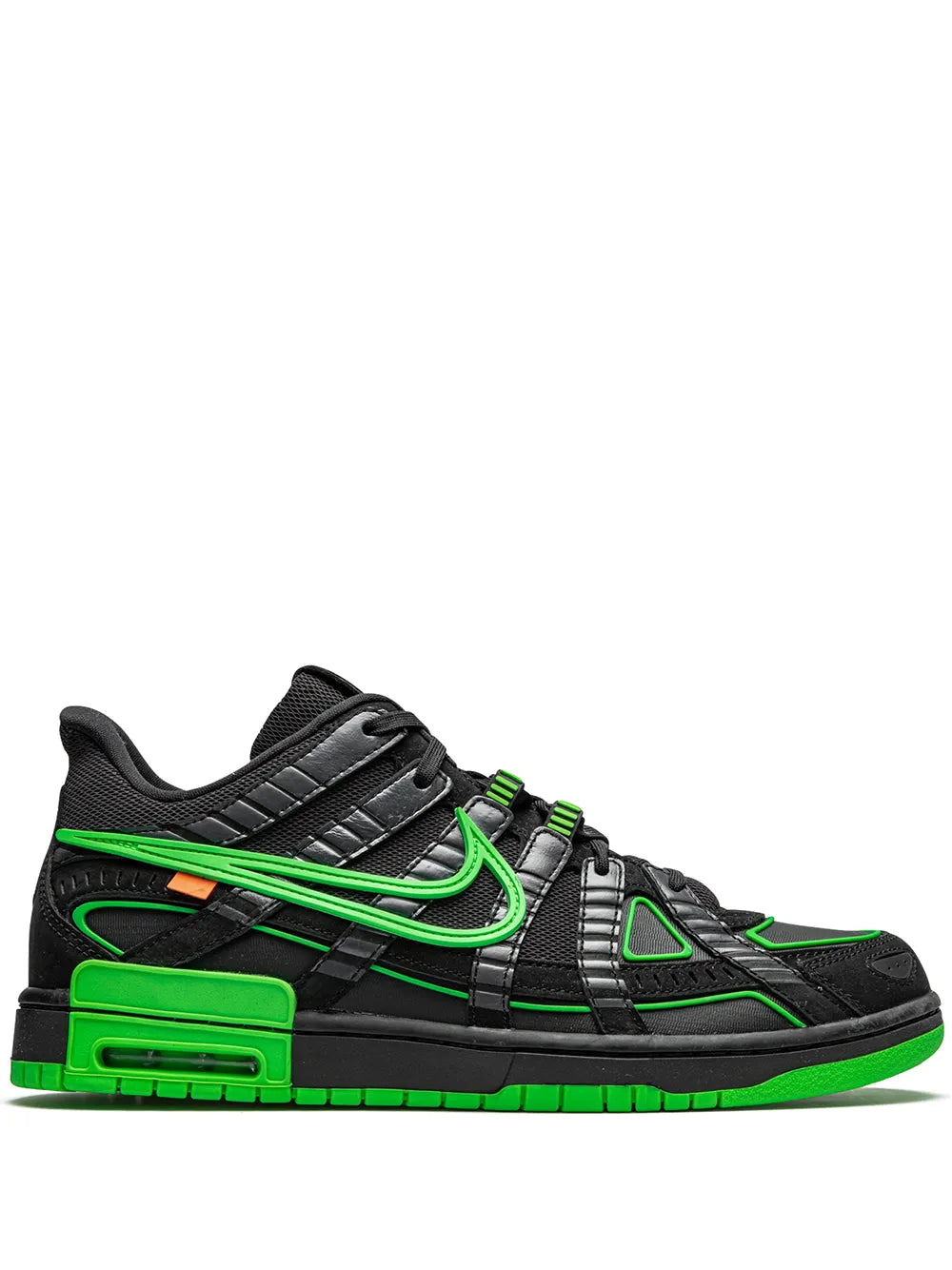 Nike X Off-White Air Rubber Dunk Green Strike Sneakers floriamart.shop