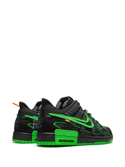 Nike X Off-White Air Rubber Dunk Green Strike Sneakers floriamart.shop