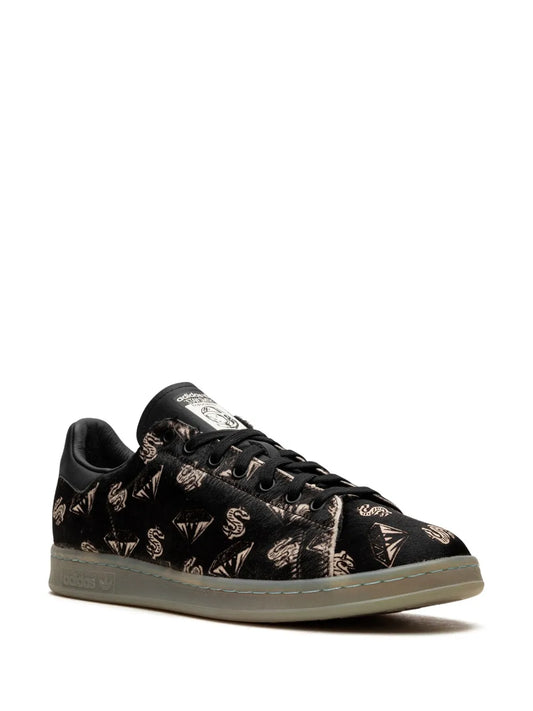 adidas Originals X Pharrell Williams X Billionaire Boy Club Stan Smith Ponyhair Black Sneakers Floriamart