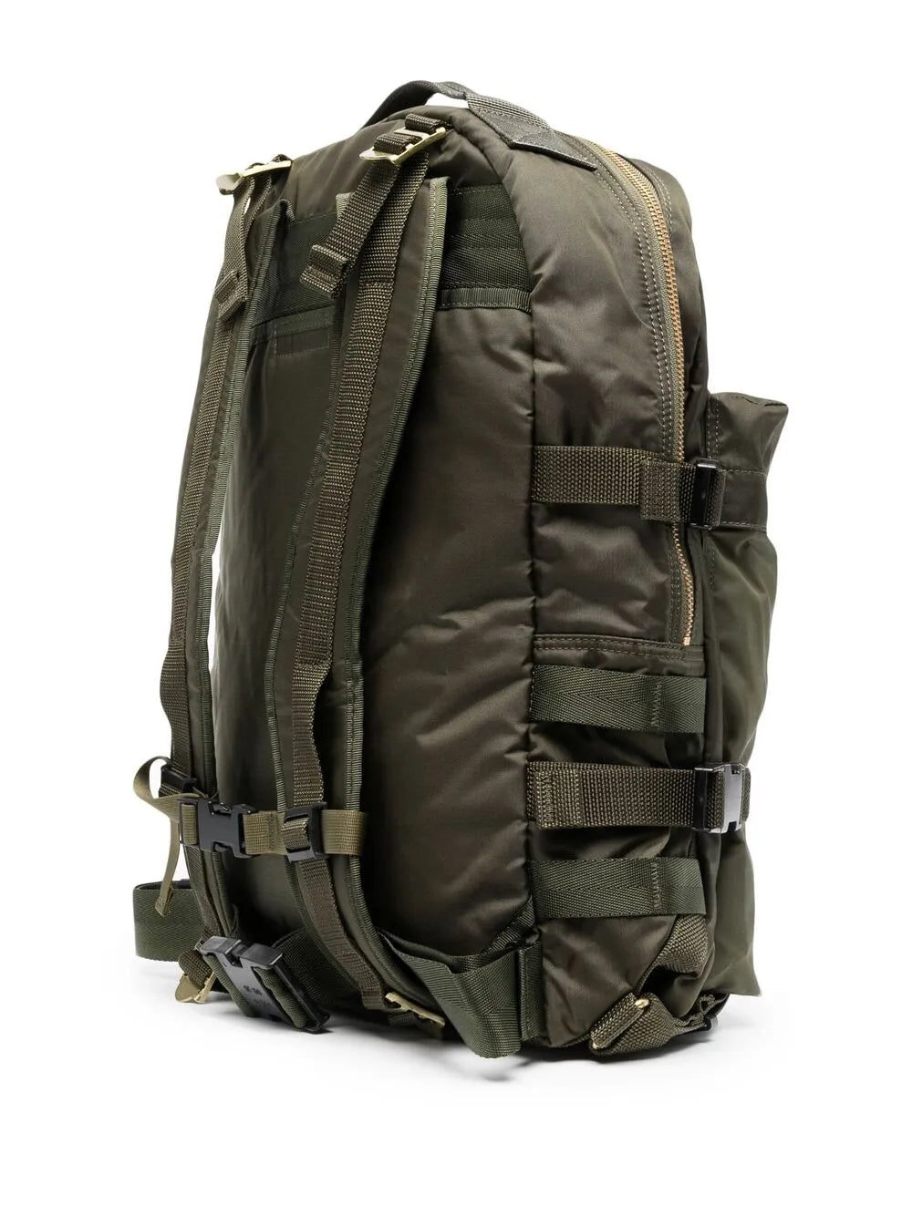 Porter-Yoshida & Co.logo patch buckled backpack