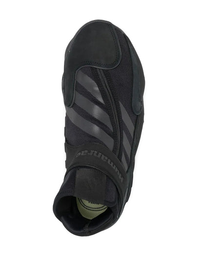 adidas X Pharrell Williams Triple Black High-Top Sneakers