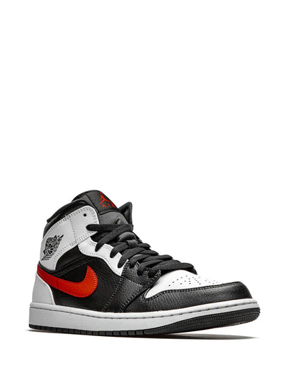 Air Jordan 1 Mid Chile Red Sneakers