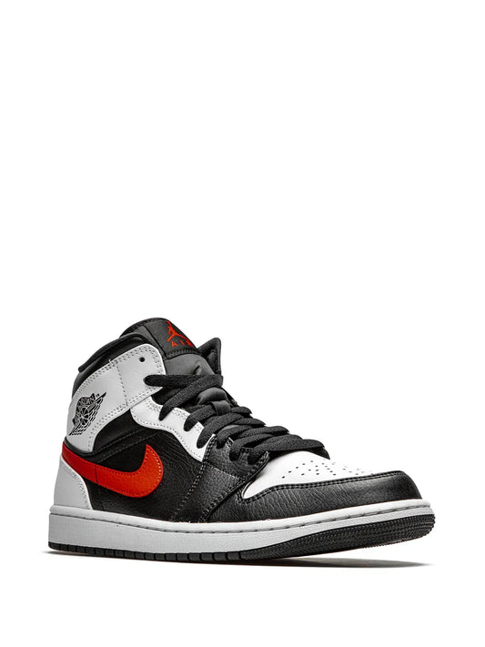 Air Jordan 1 Mid Chile Red Sneakers