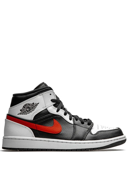 Air Jordan 1 Mid Chile Red Sneakers