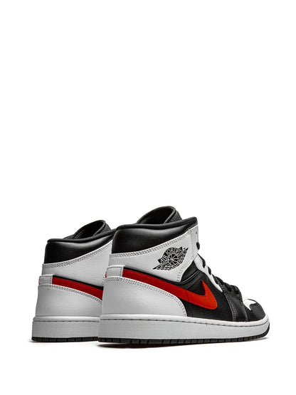 Air Jordan 1 Mid Chile Red Sneakers