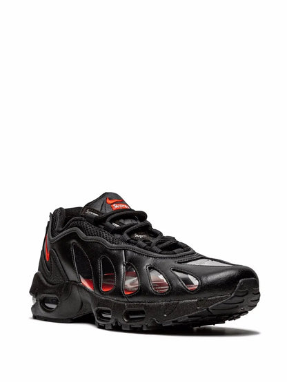 Nike X Supreme Air Max 96 Black Sneakers floriamart.shop