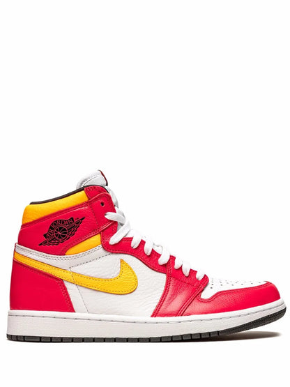 Air Jordan 1 High Og Light Fusion Red Sneakers